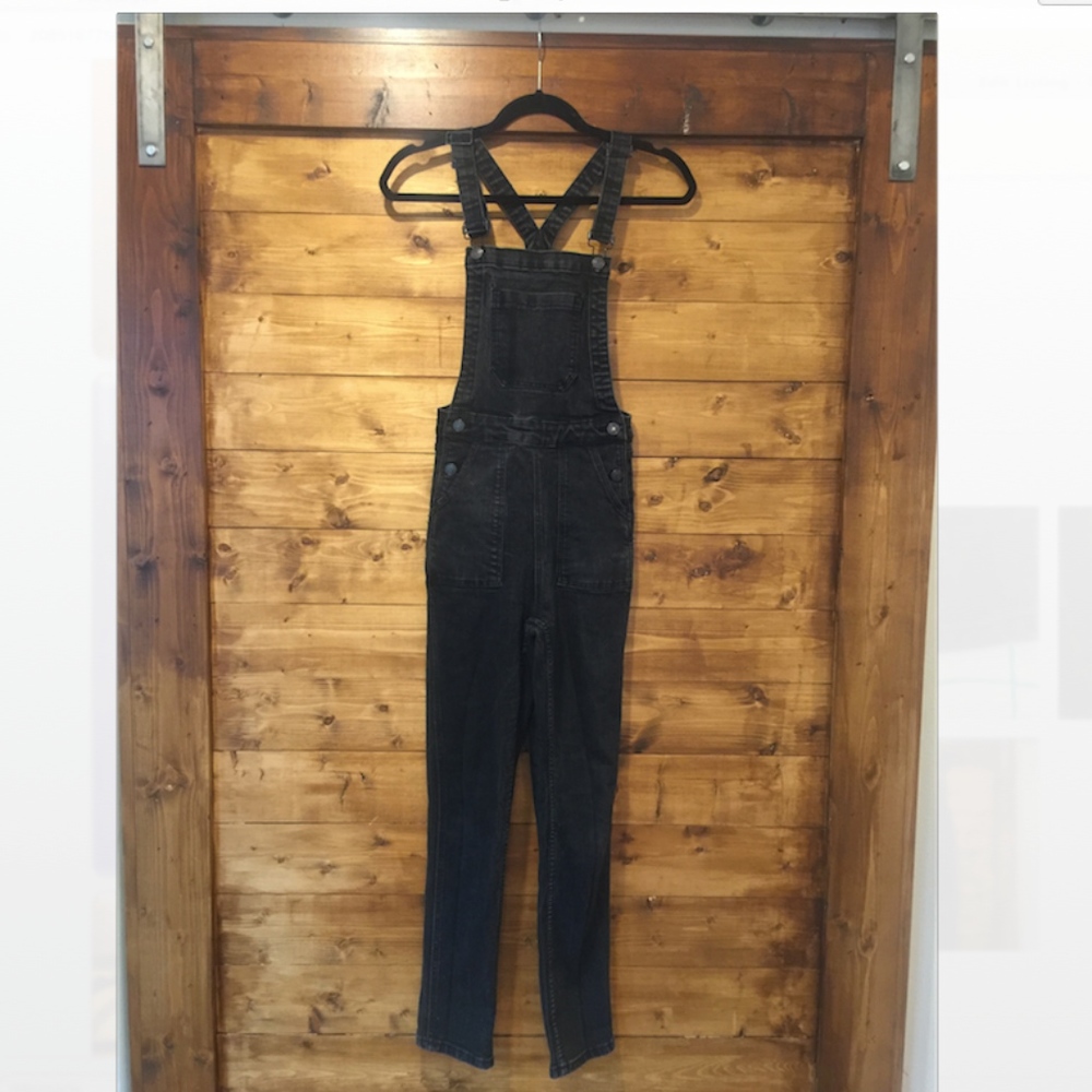Brandy Uma Black Overalls